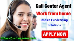 call center agent, work from home, Inspire fundraising solutions,
