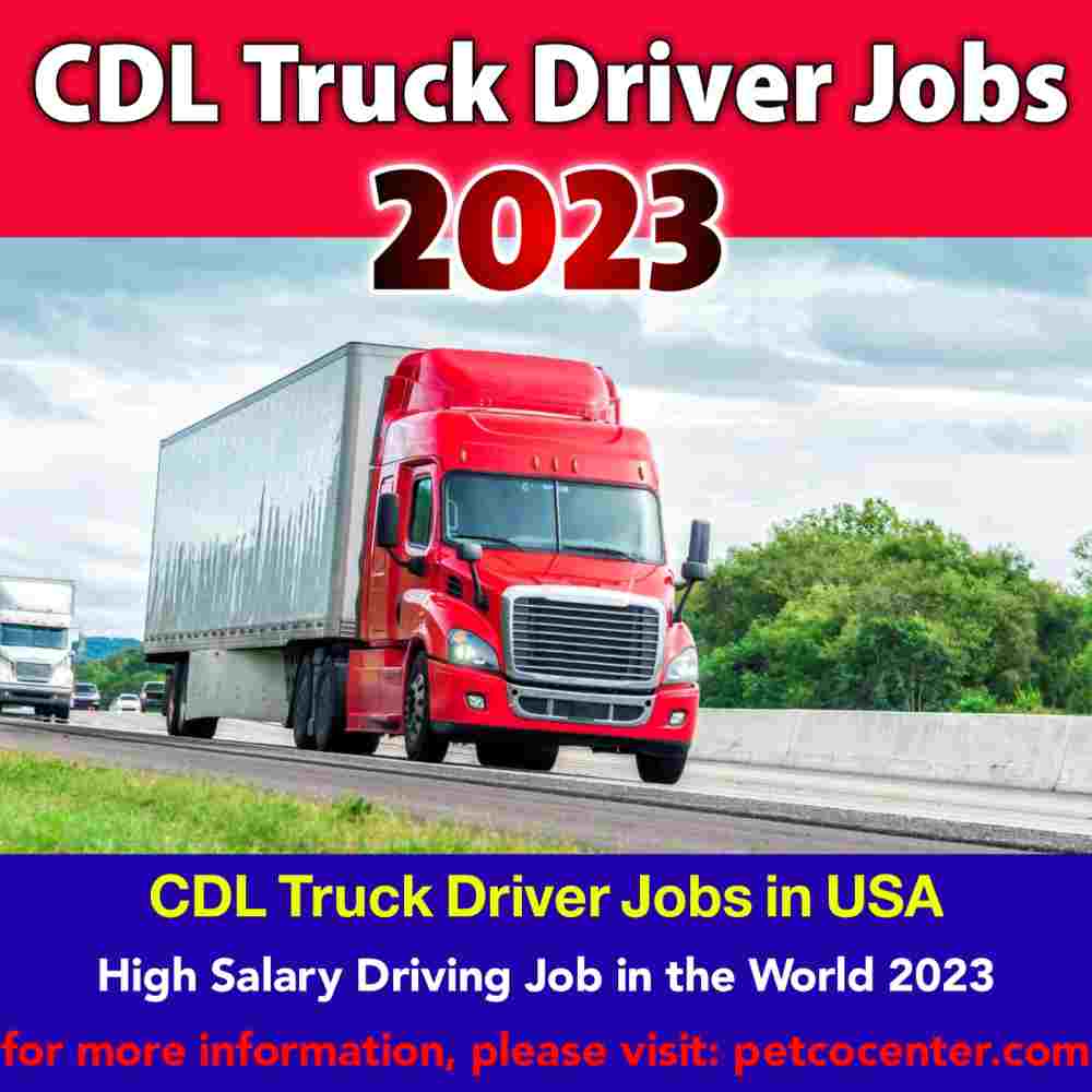 Cdl truck driver jobs,